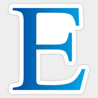 E/Epsilon Sticker